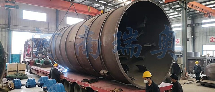 今日内蒙古1000吨煤泥烘干机准备装车发货