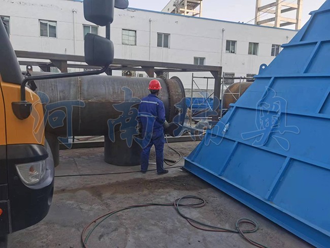 内蒙古煤泥烘干机项目进度实况
